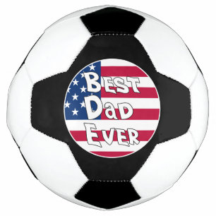 Bola De Futebol Sinalizador Best Pai Ever USA