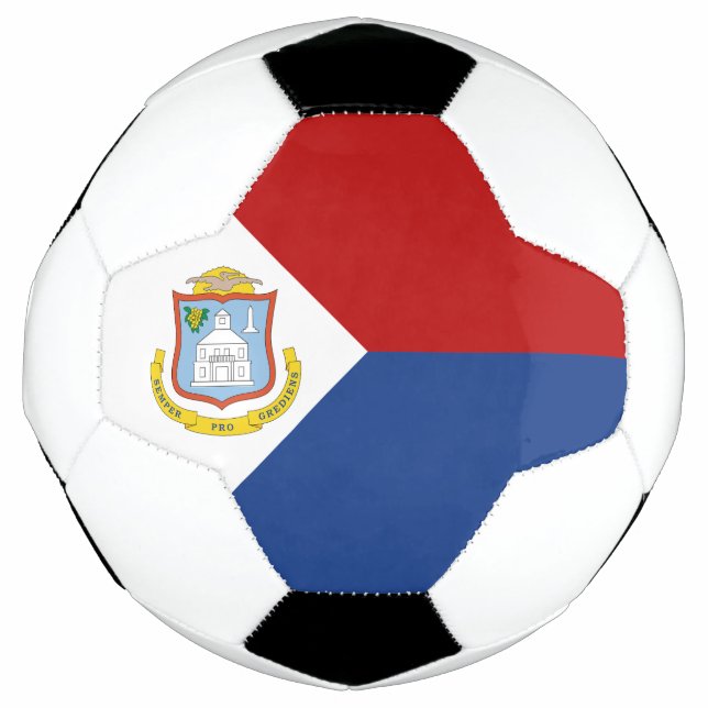 Bola De Futebol Sint Maarten Flag (Frente)