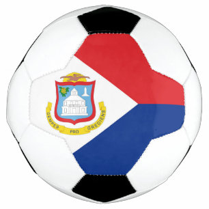Bola De Futebol Sint Maarten flag