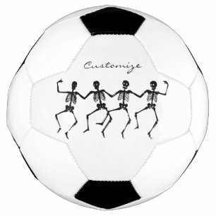 Bola De Futebol Skeletons Dançando Halloween Thunder_Cove