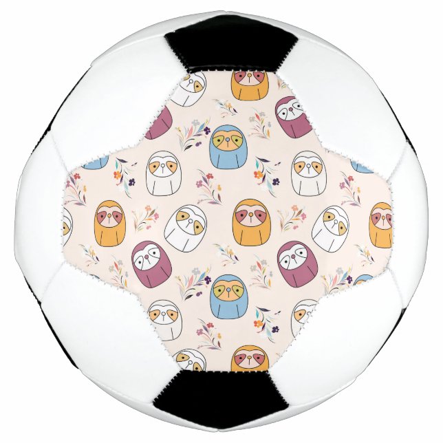 Bola De Futebol Sleepy Sloth (Frente)