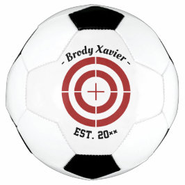 Bola De Futebol Soccerball de Prática de Destino de Nome Personali