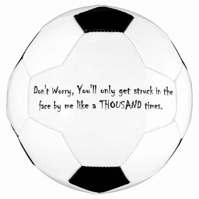 Bola De Futebol Soccor Ball (Frente)