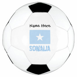 Bola De Futebol Somália Bandeira Somali Preta Personalização