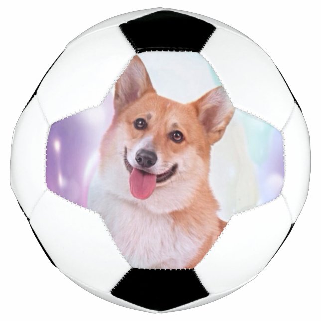 Bola De Futebol Sorriso Welsh Corgi (Frente)