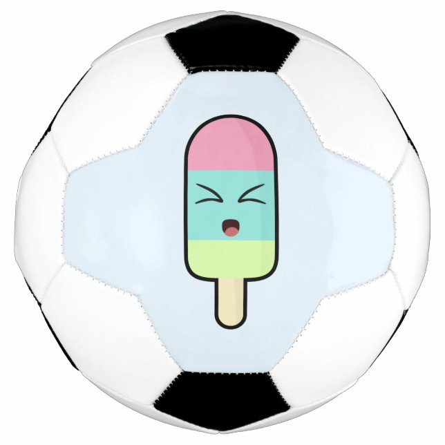 Bola De Futebol Sorvete Kawaii (Frente)