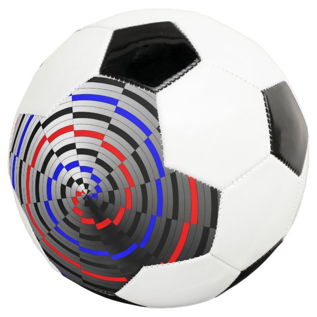 Bola De Futebol Spiral Cone por Kenneth Yoncich (Três quartos)