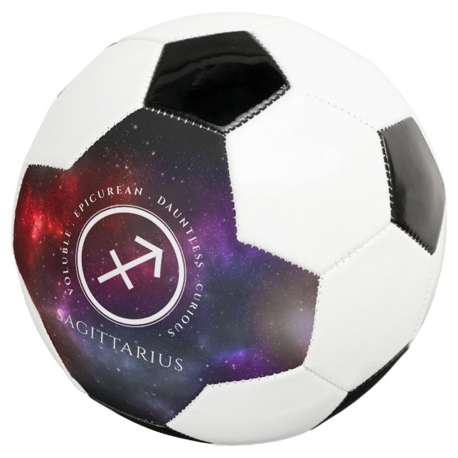 Bola De Futebol Starfield Sagittarius Archer Western Zodiac (Três quartos)
