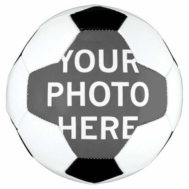 Bola De Futebol Sua Foto Aqui (Frente)