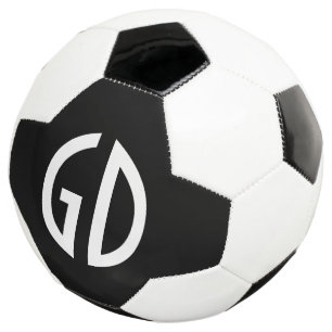 Bola De Futebol Suas Ideias de Monograma Simples 1