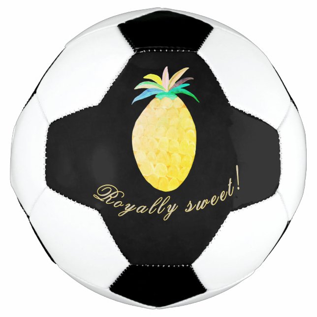 Bola De Futebol Sunny Vibe Realmente Doce (Frente)