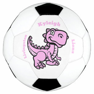 Bola De Futebol T Rex Soccer Ball - Rosa