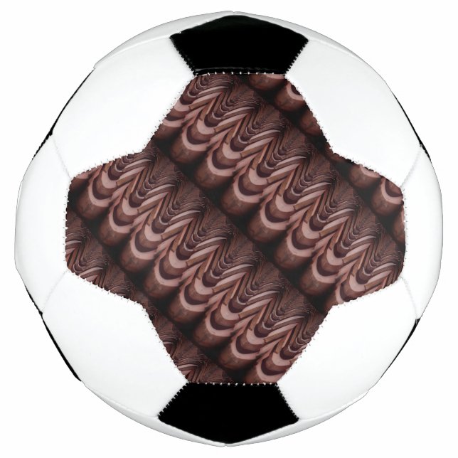 Bola De Futebol Telhado Russo com Perspectiva Única (Frente)