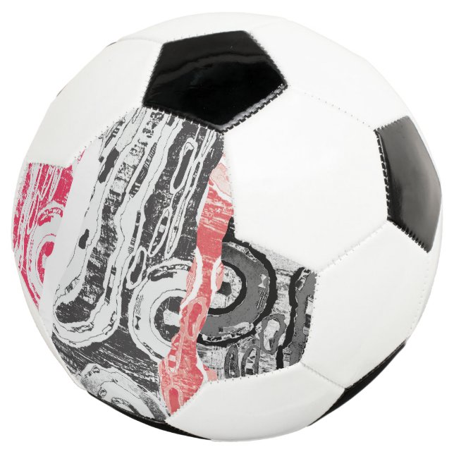 Bola de Futebol – Terra Abstrata (Três quartos)