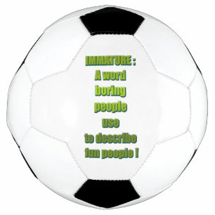 Bola De Futebol Texto engraçado imaturo