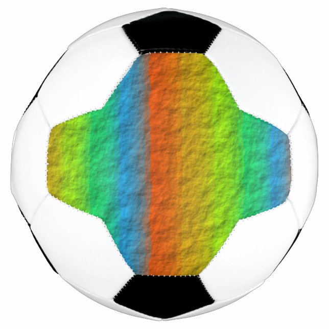 BOLA DE FUTEBOL TEXTURA DE STRIPES DE CAIXA (Frente)