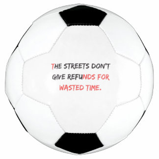Bola De Futebol The No Refunds Design: