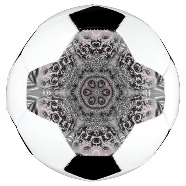 Bola De Futebol The Silver Fractal Garden (Frente)