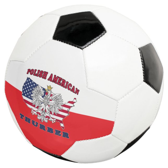 Bola De Futebol Thurber Texas Polonês Americano (Três quartos)