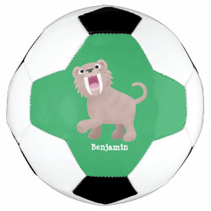 Bola De Futebol Tigre Smilodon de Tigre de Saber