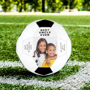 Bola De Futebol Tio Foto Personalizada