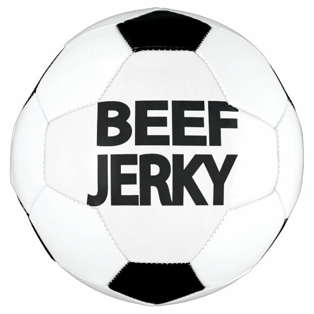 Bola De Futebol Tipografia Negrito de Carne Seca  (Frente)