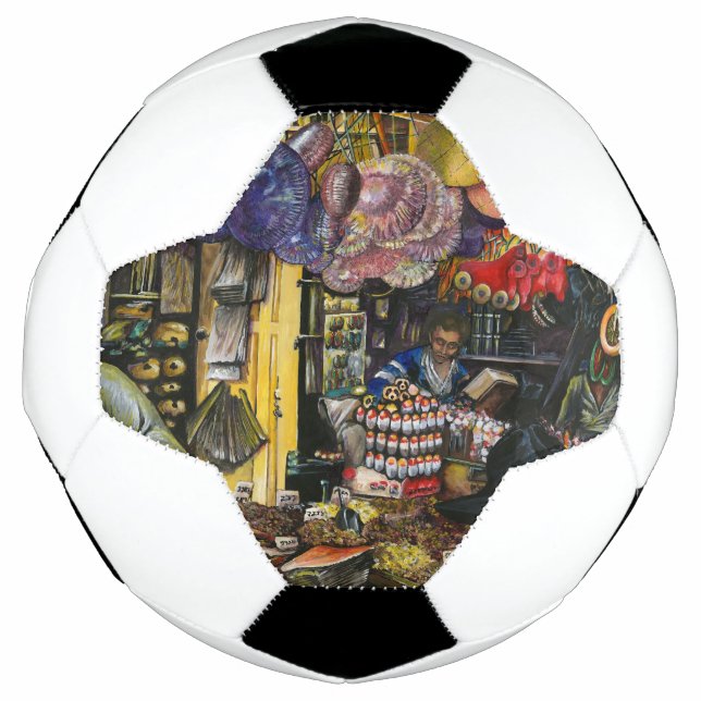 Bola De Futebol Tradições do Comércio Antigo, Jerusalém (Frente)
