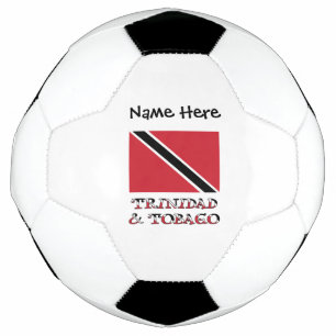 Bola De Futebol Trinidad Tobago Bandeira Trinitense Personalizada