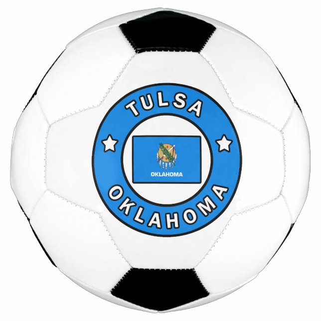 Bola De Futebol Tulsa Oklahoma (Frente)