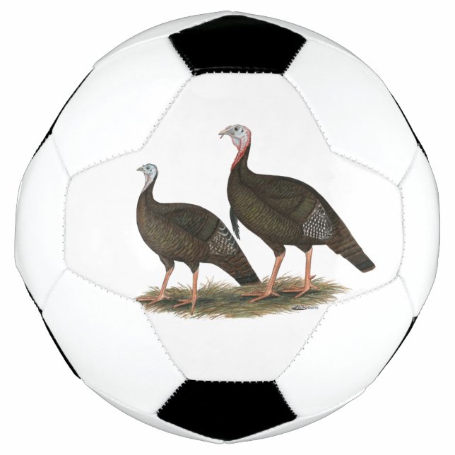 Bola De Futebol Turkeys East Wild Pair (Frente)