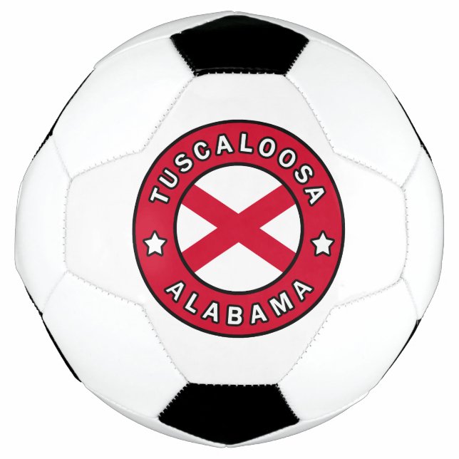 Bola De Futebol Tuscaloosa Alabama (Frente)