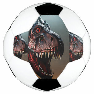 Bola De Futebol Tyrannosaurus Rex Scary Face, Soccerball