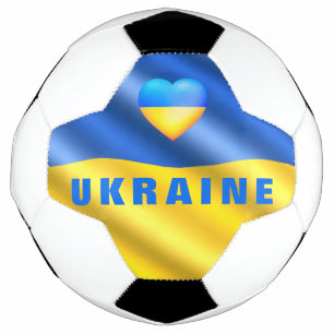 Bola De Futebol Ucrânia - Paz - Bandeira Ucraniana - Apoio à Lib