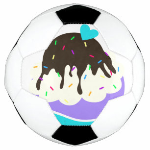 Bola De Futebol Um Cheio de doçura
