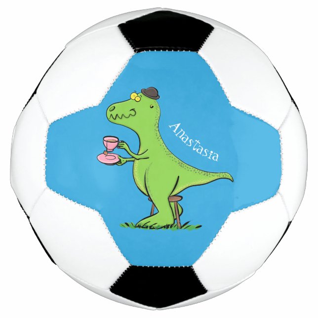 Bola De Futebol Um desenho animado e engraçado (Frente)