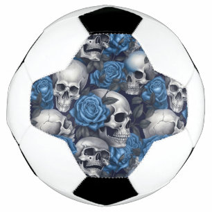 Bola De Futebol Um design da série A Skull and Roses 12