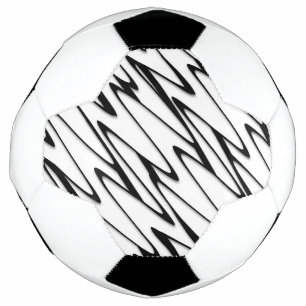 Bola De Futebol Uma Arte Moderna de Linha Energética de Abstrato