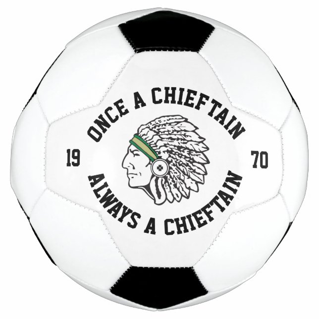 Bola De Futebol Uma Vez Um Chefão Sempre Um Chefão - Classe NRHS (Frente)
