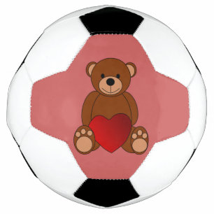 Bola De Futebol Ursinho Love