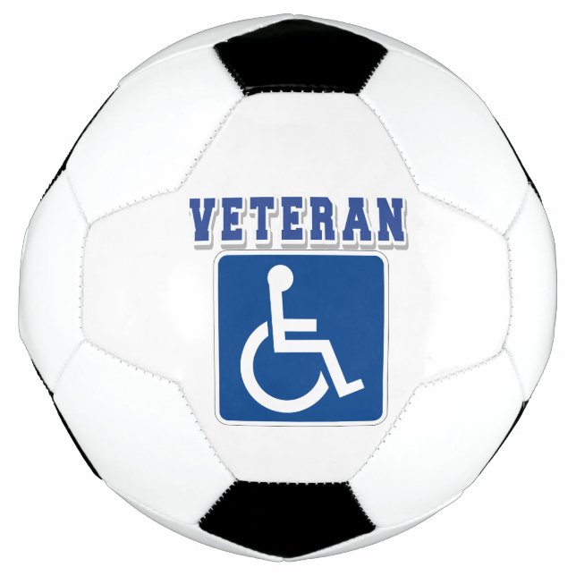 Bola De Futebol Veterano deficiente (Frente)
