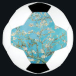 Bola De Futebol Vincent van Gogh - Almond Blossom<br><div class="desc">Flor de amêndoa / Ramificações com Flor de Amêndoa - Vincent van Gogh,  Oil on Canvas,  1890</div>