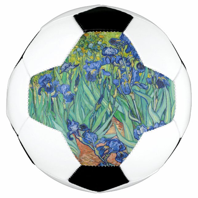 Bola De Futebol Vincent Van Gogh - Íris (Frente)