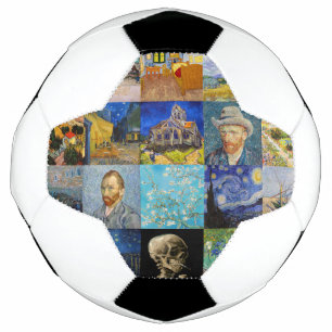 Bola De Futebol Vincent van Gogh - Masterworks Mosaic Patchwork