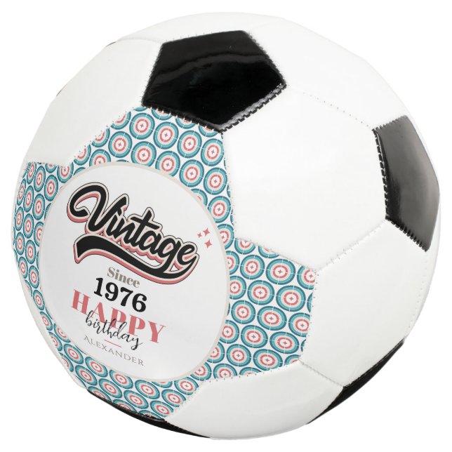 Bola De Futebol Vintage desde - 1976 (Três quartos)