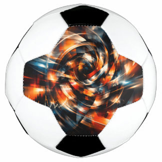Bola De Futebol Visão Abstrata de Movimento e Mente