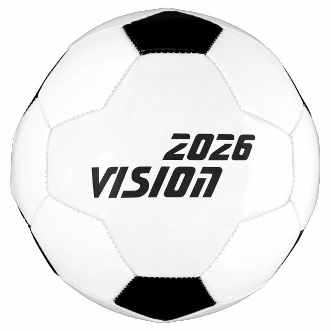 Bola de Futebol Vision 2026 para Treino Prática Jo (Frente)