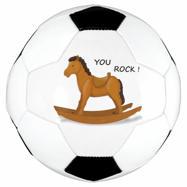 BOLA DE FUTEBOL VOCÊ ROCK (Frente)