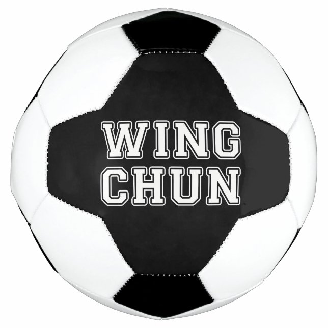 Bola De Futebol Wing Chun (Frente)