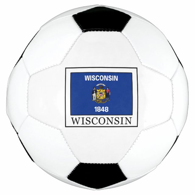 Bola De Futebol Wisconsin (Frente)