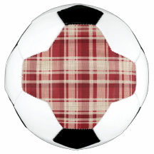 Xadrezes de Creme Vermelho